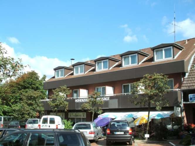 Hohenzollernpassage Wohnung Seemoewe Busum Bagian luar foto